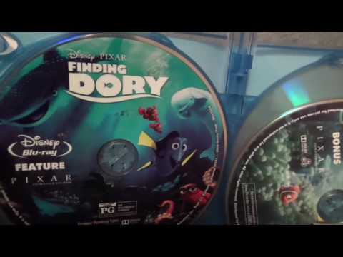 Finding Dory 3D Ultimate Collector's Edition Blu-Ray Unboxing from Disney/Pixar