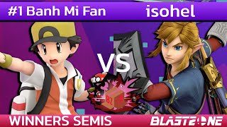 #1 Banh Mi Fan (Pokemon Trainer) vs isohel (Link) Blast Zone 82 WINNERS SEMIS