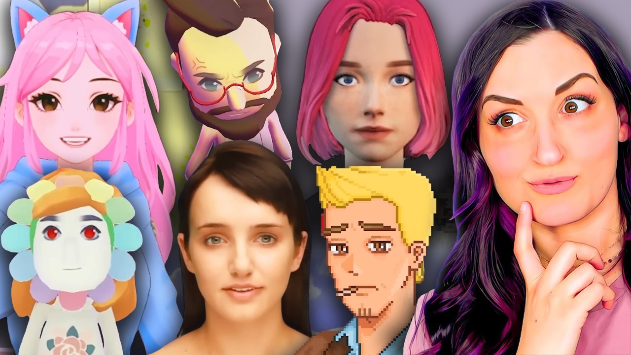 I Tried Playing WEIRD Character Games ...but They SHOCKED Me!