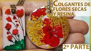PRESERVING FLOWER IN RESIN. What happens when you put fresh and dry flowers in resin uv.