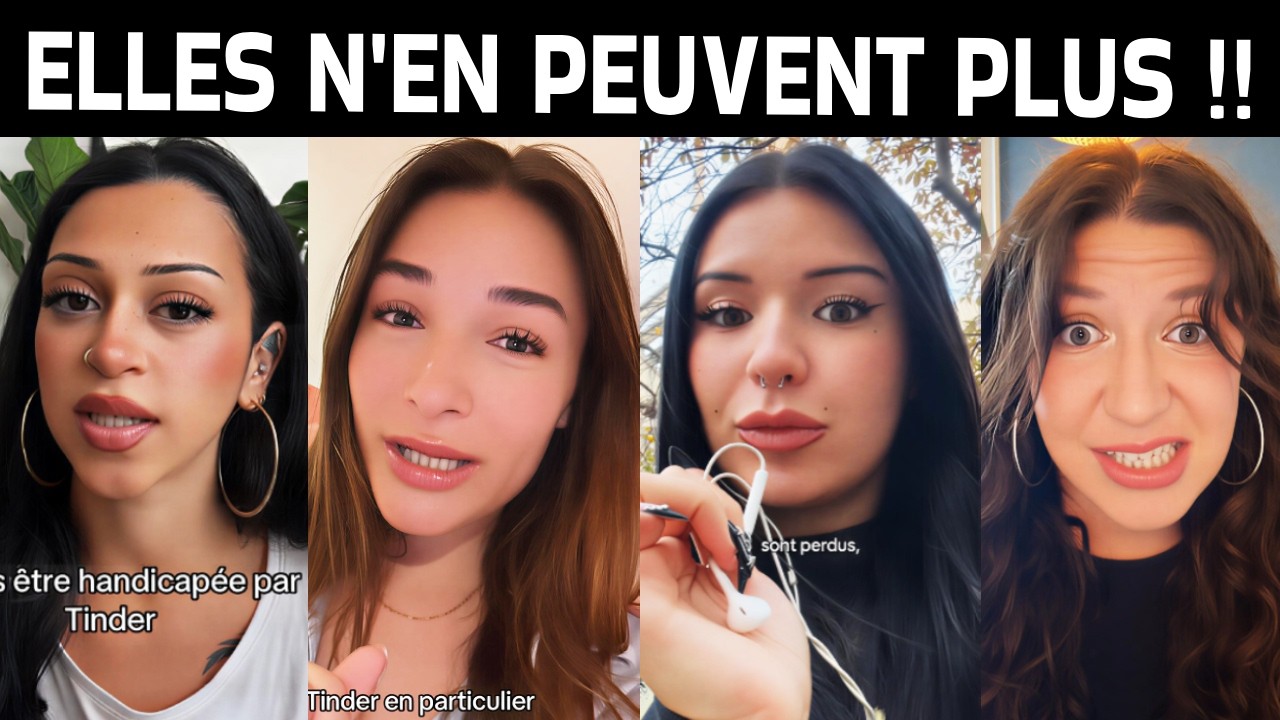 LES FEMMES CRAQUENT : ELLES EN ONT MARRE DES APPLIS DE RENCONTRES !!