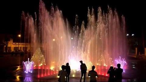 Design musical water fountain | Nhac Nuoc Cong Vien Soc Trang