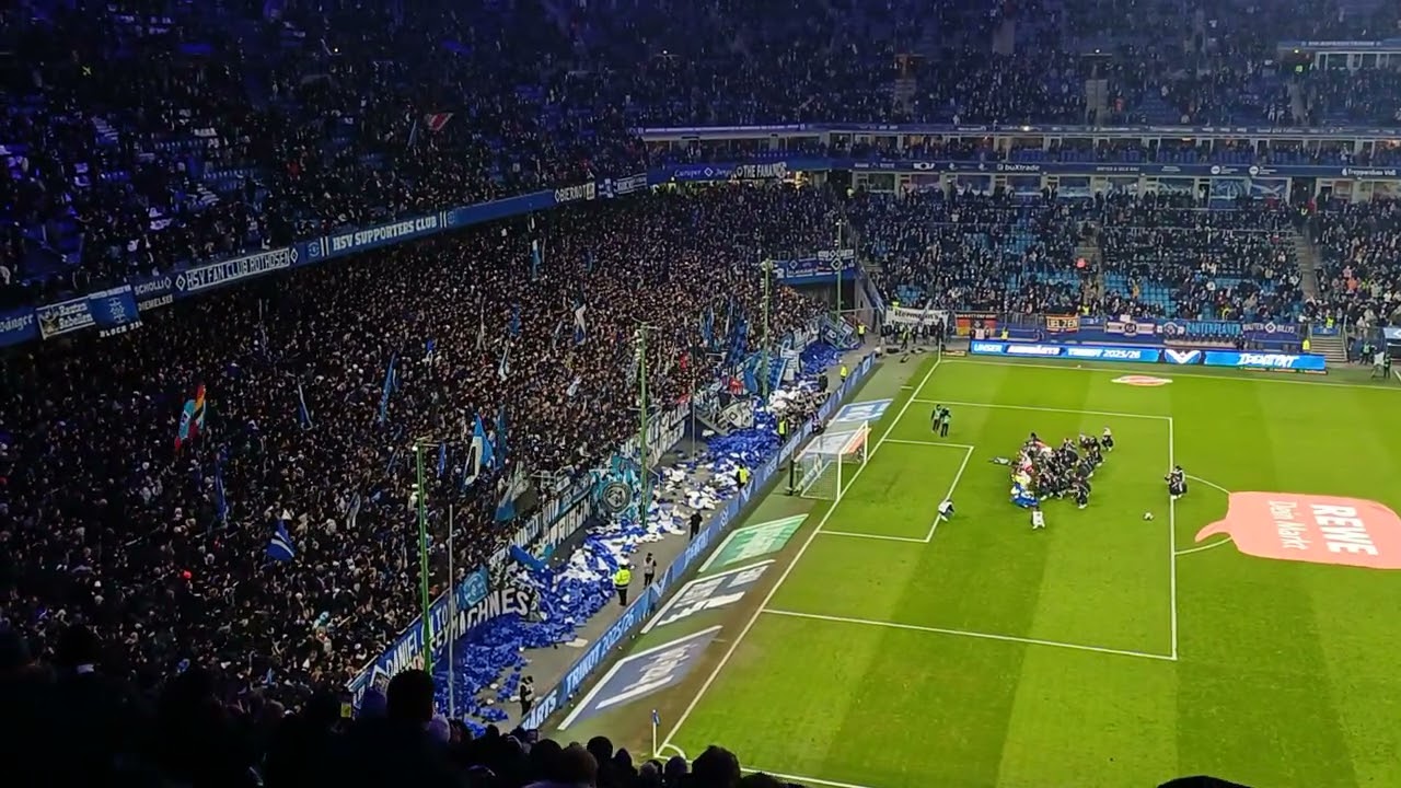 HSV vs Union Berlin im 22.Spieltag der Saison 2025/2026 am 14.3.2026 (5) Nach dem 3:2-Sieg 🎉