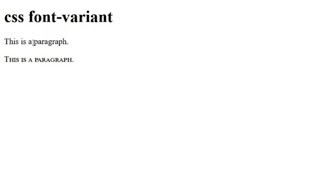 Css font-variant lesson:14(part-8)