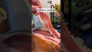 Jamon Serrano Spanish. Ña