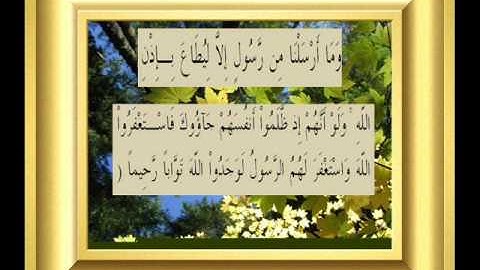 القران الكريم سورة النساء الأية 64.wmv