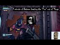 Batman beating the "Poo" out of thugs for 1 minute