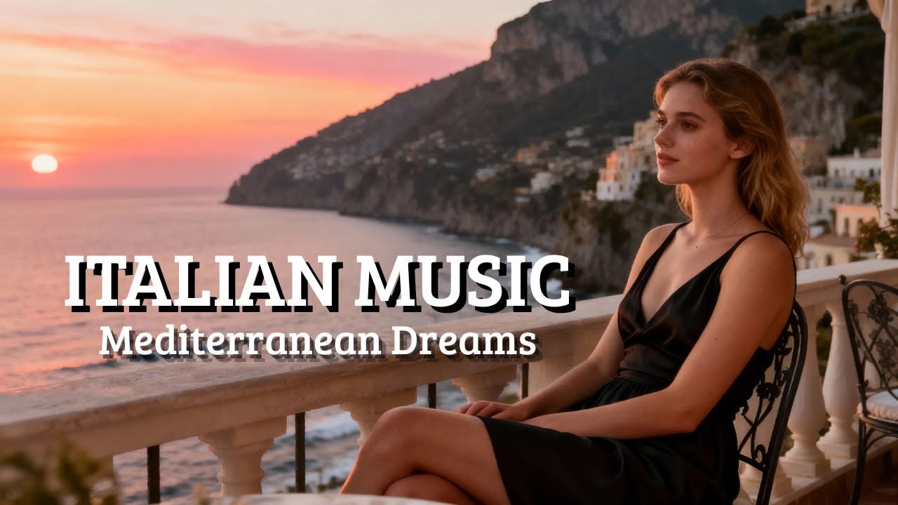 Italy Relaxing Ambience 🎶 2+ Hours Peaceful Italy Music Lake Como Ambience