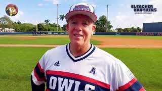 #FAU Baseball Coach John McCormack on 2025 #Delware Series Sweep #AAC #NCAABaseball