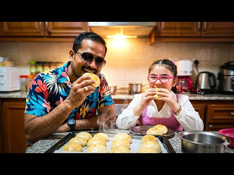 Indian Husband & Anak Ko, Naadik sa Paborito Nilang Filipino Bread! 🇵🇭❤️”