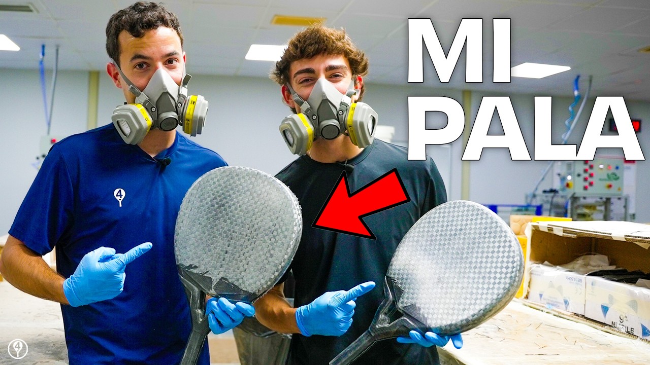 HAGO MI PROPIA PALA DE PADEL ft EDU ALONSO - el4Set