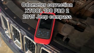 XTOOL 100 PRO 2 Review + Odometer Correction Test on 2015 Jeep Compass