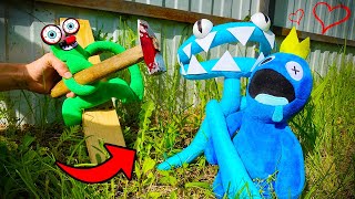 Blue X Green With Cyan Rainbow Friends Plush Chapter 2