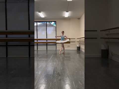 Ballet Esmerelda Practice Pointeshoe Pointework Pointe 