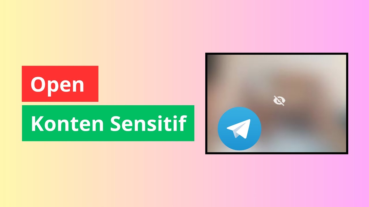 cara mengaktifkan konten sensitif di telegram yang benar 2025