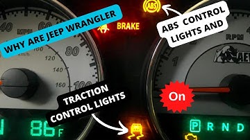 Why Are Jeep Wrangler Abs And Traction Control Lights On