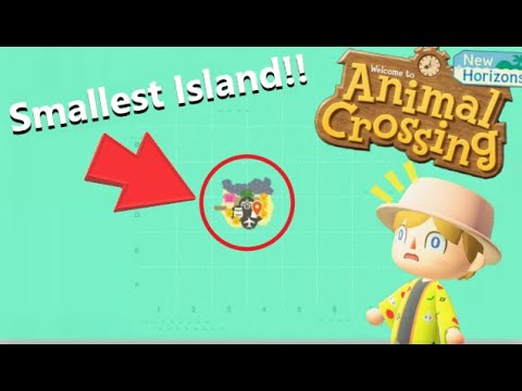 Making the smallest island in Animal Crossing New Horizons!