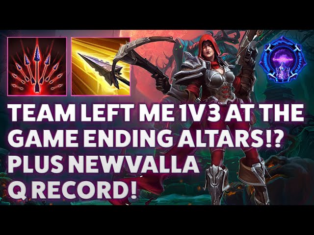 Valla Strafe - Q BUILD VALLA! ITS BOPPIN TIME! - Bronze to Grandmaster S1  2022 