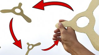 Diy - Easy Cardboard Boomerang