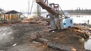 1958 American Log loader Working