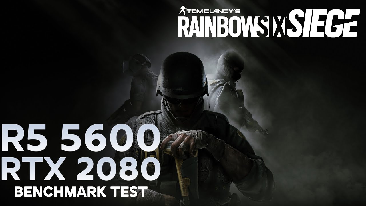R5 5600 - RTX 2080 | R6 Siege | Ultra Settings Benchmark Test