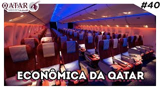 O QUE FAZER DENTRO DO AVIÃO? #40 - BOEING 777 DA QATAR AIRWAYS DOHA SP - Estevam Pelo Mundo