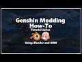[Genshin Modding] Episode 4.2 - UV Maps, Vertex Colors, Lightmaps and more! (Tutorial)