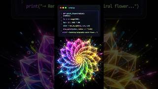 Coding is Art 🐍🔥 (Wait till the end) #python #coding #pythonprogramming #coder