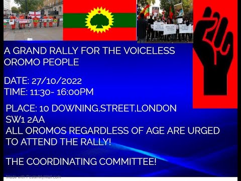 OMN Hawaasni Oromoo UK Hiriira Mormii Guddaa Qopheessaa Jiru Oct 26 2022