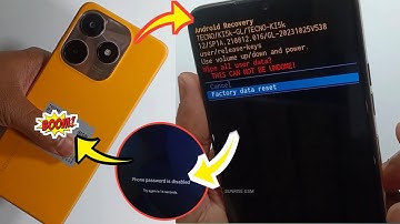 Tecno Spark 10C (Ki5k) Remove Screen Lock Without PC | Hard Reset | Factory Reset Spak 10c
