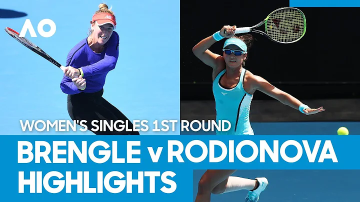 Madison Brengle vs Arina Rodionova Match Highlight...