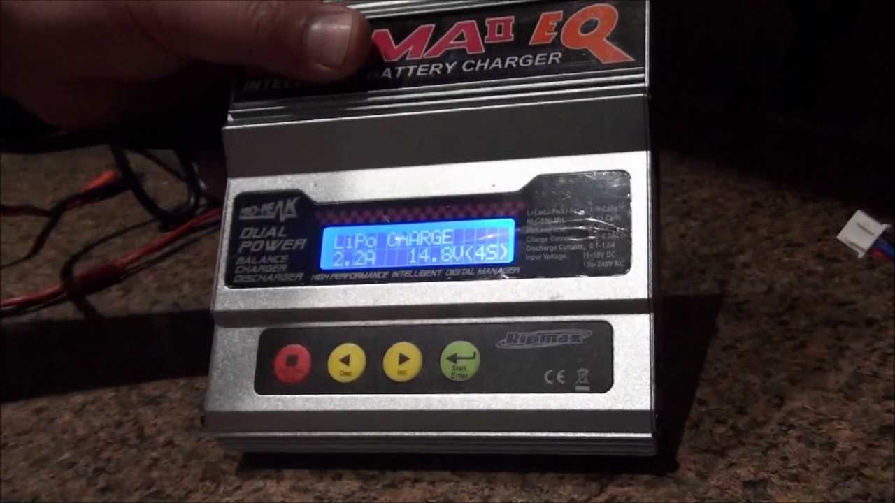How to charge Lipo Lithium batteries - YouTube