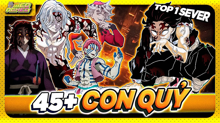 TOÀN BỘ QUỶ TRONG KIMETSU NO YAIBA