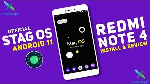StagOS 11 | Official Rom For | Redmi Note 4 | Mido | Android 11 | Review and Installation