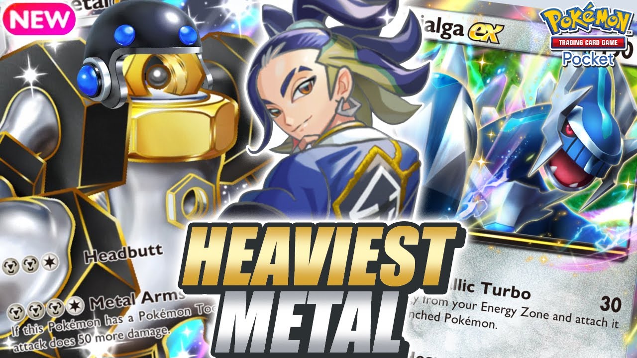 ULTIMATE METAL COMBO ! DIALGA & MELMETAL Crush Opponents ! - Pokemon TCG Pocket