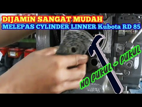 Tutorial mudah cara melepas cylinder liner - no pukul pukul