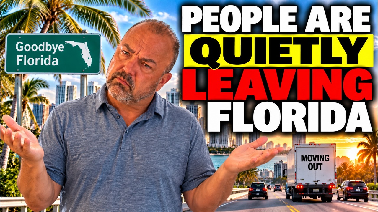 PEOPLE ARE QUIETLY LEAVING FLORIDA...HERE'S WHY!