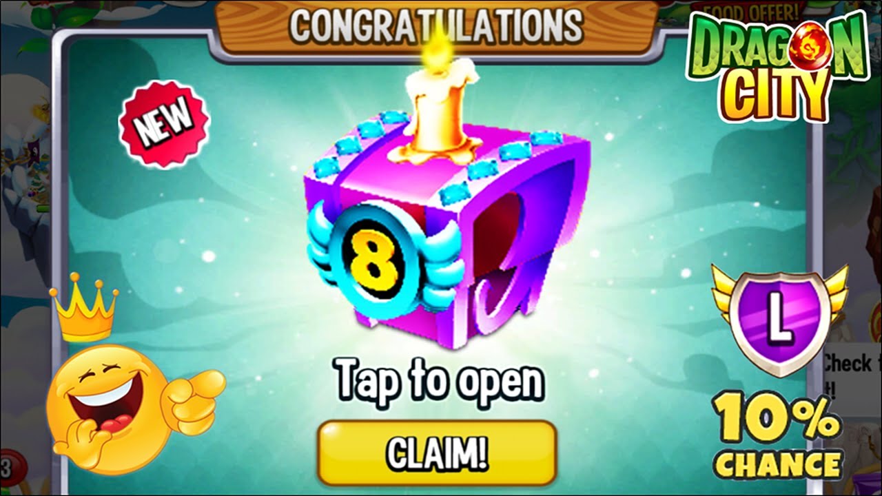 Dragon City Unlocked x1 LEGENDARY BIRTHDAY Chest for FREE 1 😍 YouTube