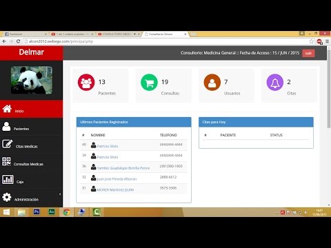 Consultorio medico v2 php y mysql completo