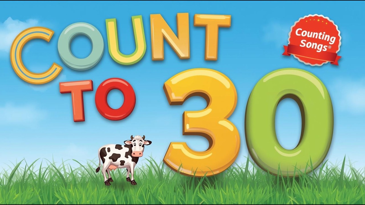 Counting Songs for Toddlers 1–30 | Farm Animals, Rainbow Parade & Fun Nursery Rhymes