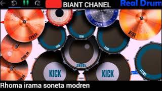 Rhoma irama Soneta modern real drum cover
