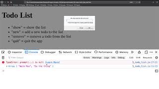 Full Stack Web Developer Course: 5_7 - Todo List Code Along