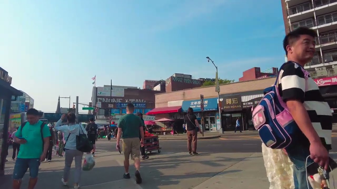 Rd Light District In  New York City