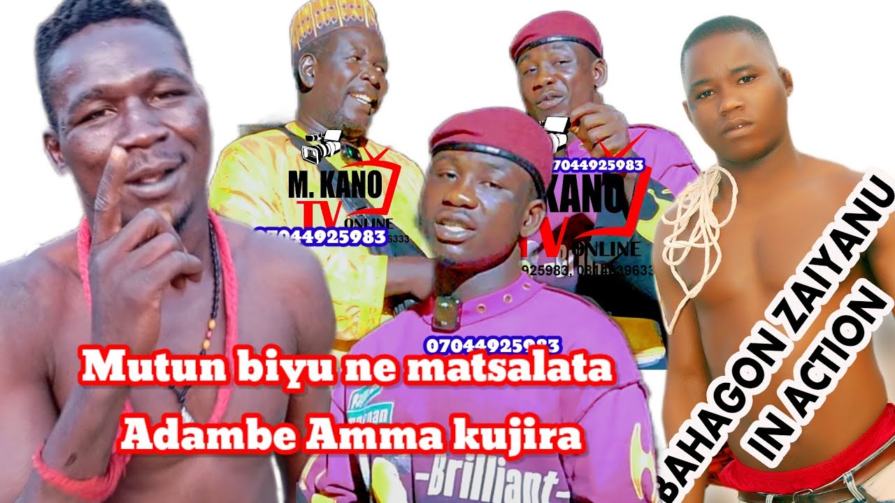 Mutun biyu ne matsalata Adambe  Amma in sha Allah kujira ankusa samo kansu