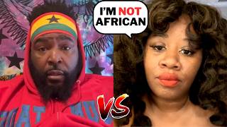 She claims shes NOT an Afrikan (DEBATE)