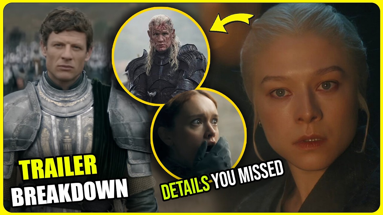 HOUSE OF THE DRAGON Season 3 Trailer Breakdown In Hindi | Story Easter Eggs + Dragons Biggest Battle