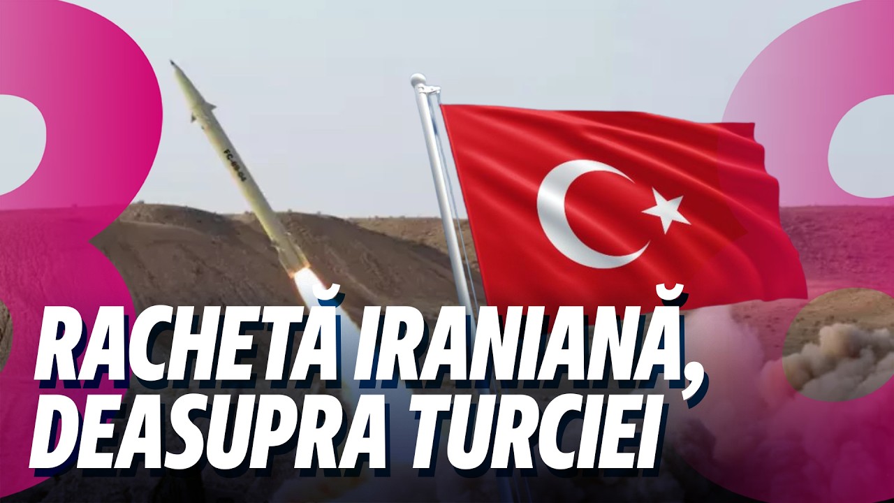 Știri: Rachetă iraniană, deasupra Turciei /Stare de alertă în Moldova /04.03.2026