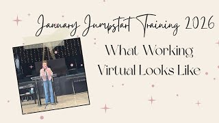 January Jumpstart Training 2026 | What Working Virtually Looks Like