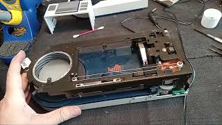 The inner workings of the Sony PS-F9 Flamingo portable record