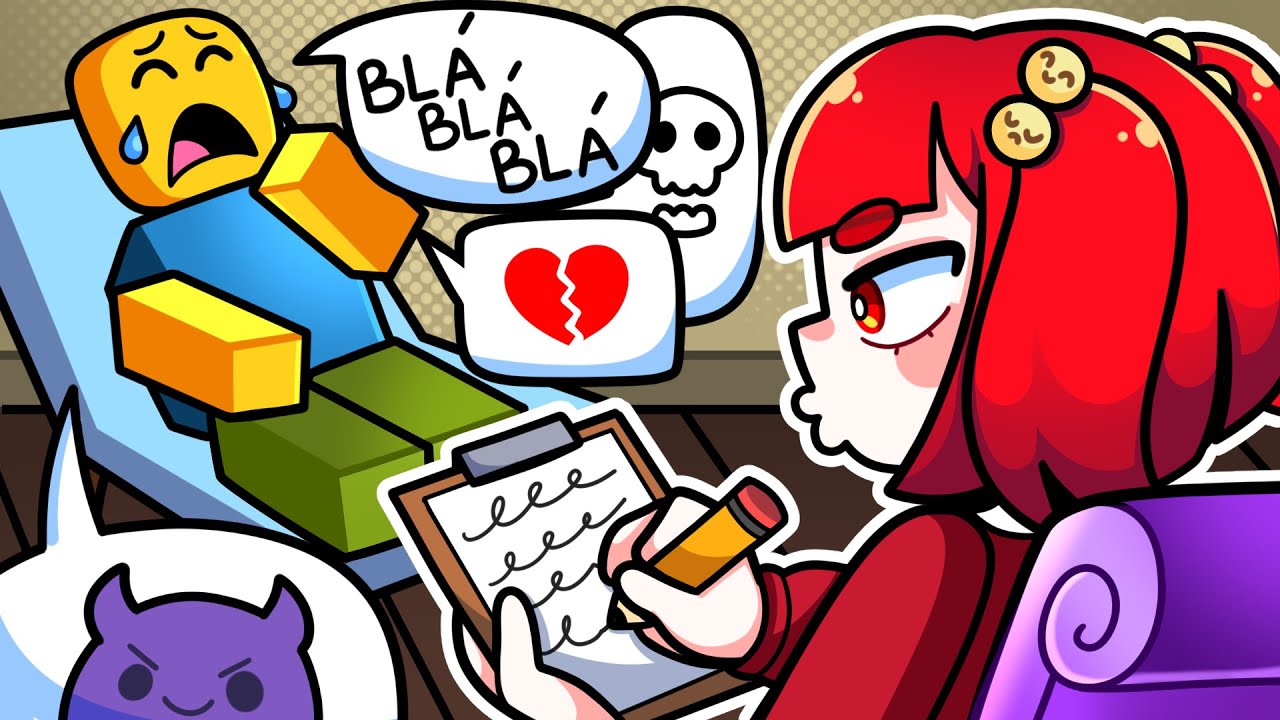 Virei PSICÓLOGA no ROBLOX